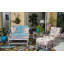 Table basse avec plateau en verre Presley