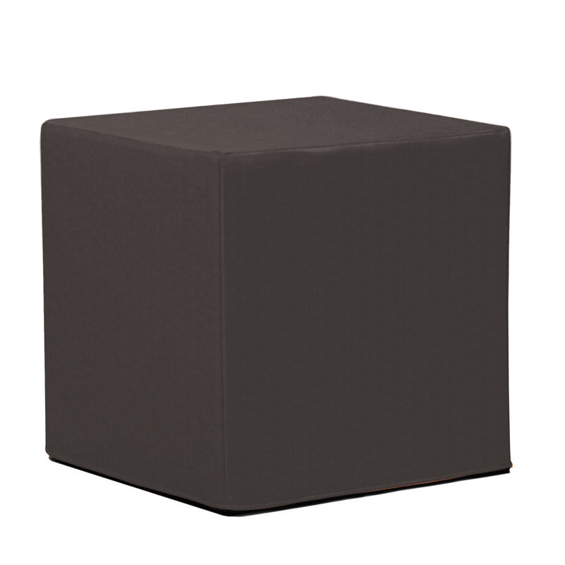 Repose-pieds Arredondo, Acrylique Sunbrella® - Gris anthracite marin