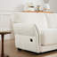 Canapé modulaire en L modulaire avec siège très large, charge USB et de type C, accoudoirs à pétales, mousse haute densité et repose-pieds à mouvement libre-105567450
