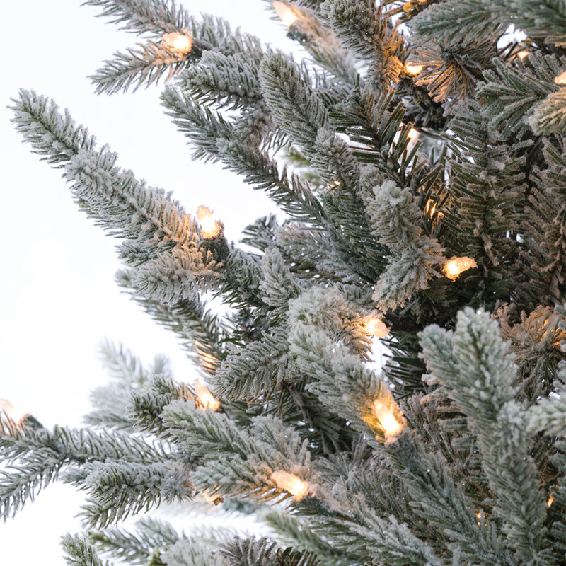 90' H Lighted Artificial Fir Christmas Tree, 90" H x 63" W x 63" D