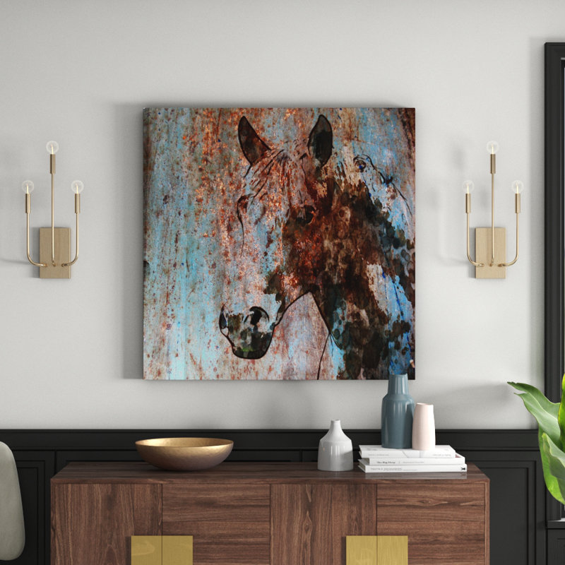 Irena Orlov - Wrapped Canvas Painting, 101cm H x 101cm W x 3.81cm D