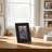 Contemporary Picture Frame - Wood Resin Construction with Textured Linear Design, Durable Single Display Frame for Modern Decor, Crafted with Composite Materials for Lasting Quality-1010731084
