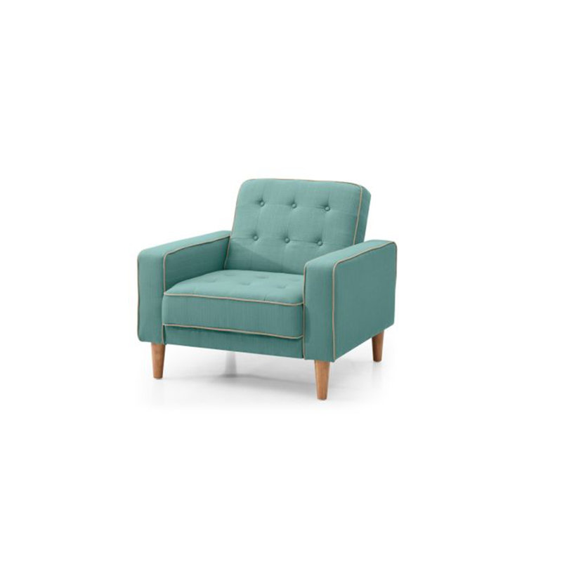 Fauteuil lit contemporain sarcelle pour espaces confortables