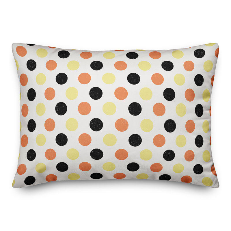 Polka Dots Throw Pillow