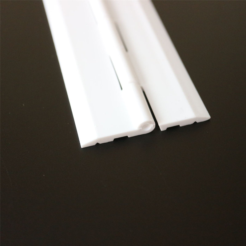 Acrylic Hinge 300mm White, Continous Acrylic Piano Hinges