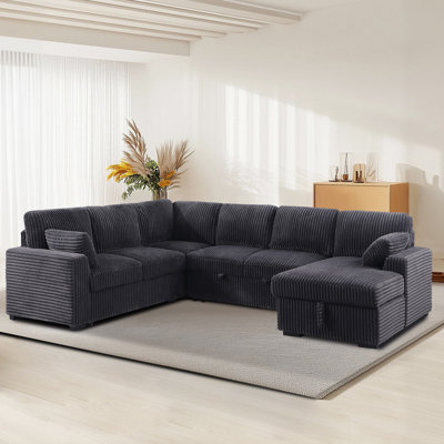 116.5''Transformative Modular Sofa With Multi-Functional Design