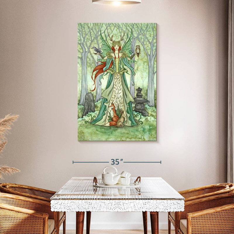 Kelan The Caretaker, 48" H x 32" W