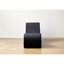 Chaise longue Relax, conception ergonomique, noyau en mousse haute, housse amovible noire lavable avec fonctionnalité, mousse, housse lavable à la machine,-130794290