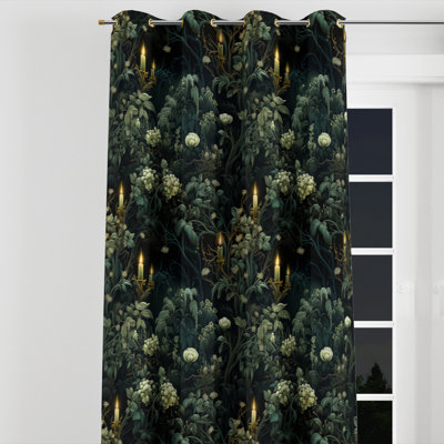 Aymelia - Bohemian Blackout Grommet Curtain - 1 panel