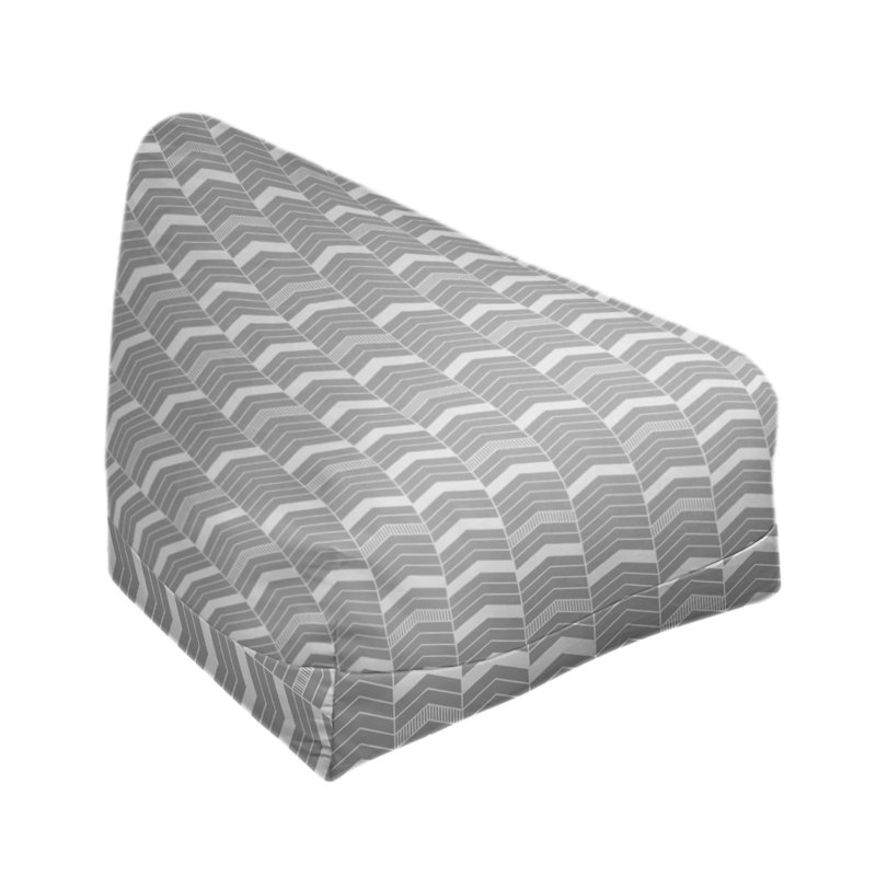Fauteuil à billes standard &, H 38 po x L 42 po x P 29 po, Pas de bourre, Gris
