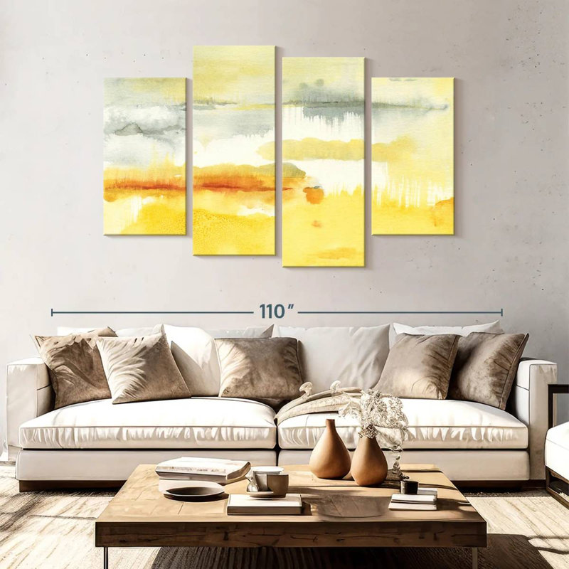 Avery Saffron, 54" H x 84" W