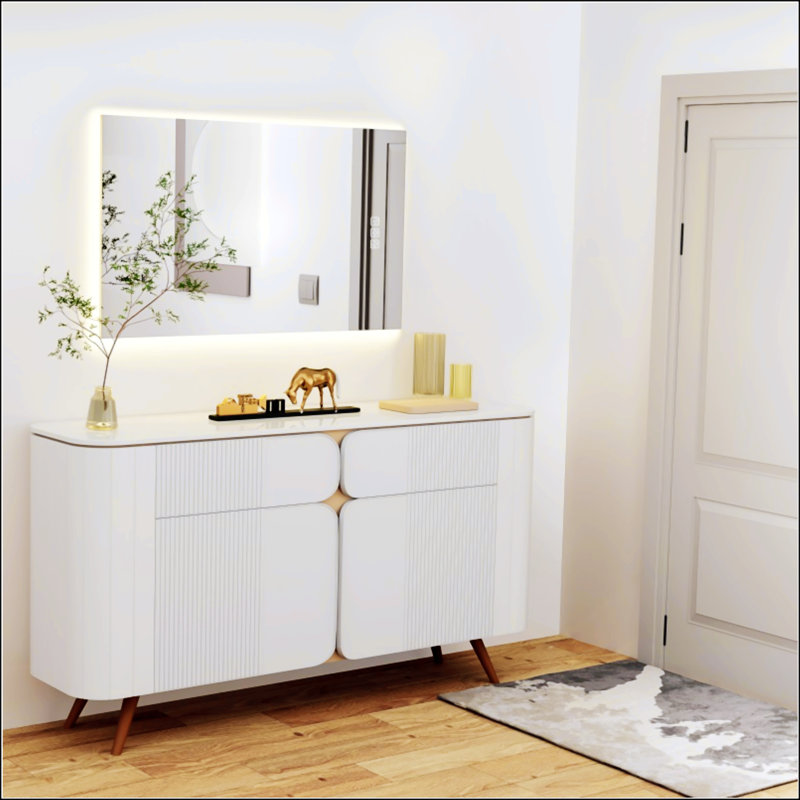 Miroir de salle de bain à DEL avec des caractéristiques supérieures pour une expérience de salle de bain luxueuse et fonctionnelle