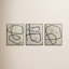 Moser "Twisted 4, 5, 6" 3-Piece Print Set