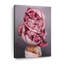 «Pink Floral Lady», reproduction sur toile-1805283038