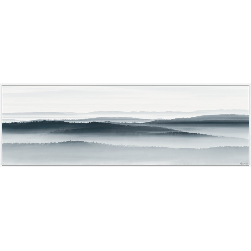 Floating Above - Print, White Floater Frame Canvas, 51cm H x 152cm W x 3.81cm D