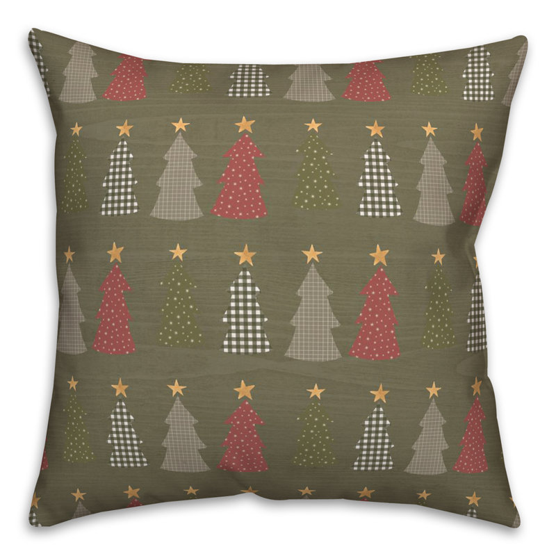  Coussin Floral, Vert