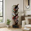 Bibliothèque à 9 niveaux avec tiroir, solution de rangement moderne et élégante pour les livres et la décoration, parfaite pour la maison et le bureau
