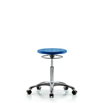 Huron Adjustable Height Ergonomic Lab Stool with