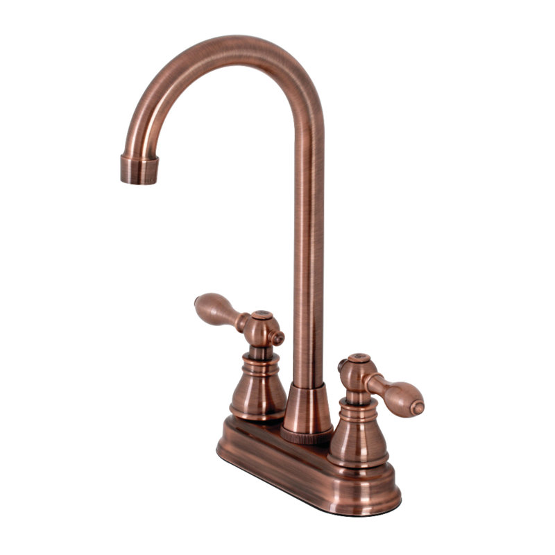 Robinet de bar, Cuivre antique