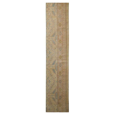 One-of-a-Kind 2'3'' X 12'2'' No Runner Wool Area Rug in Beige
