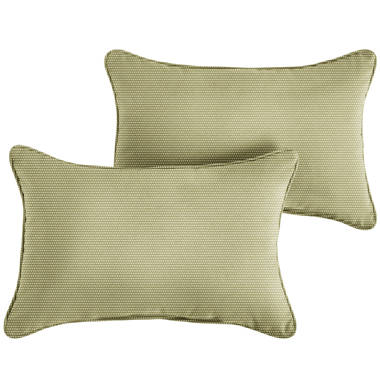  Topfinel Olive Green Decorative Square Throw Pillow