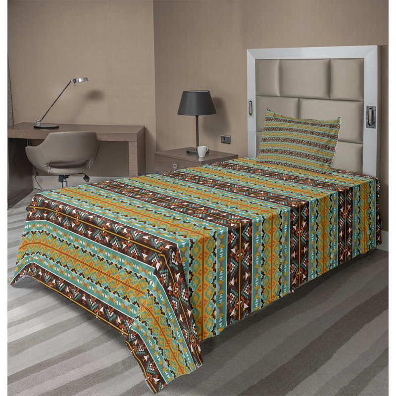 Microfiber Sheet Set, Twin Sheet Set with Fitted Sheet and 1 Pillowcase