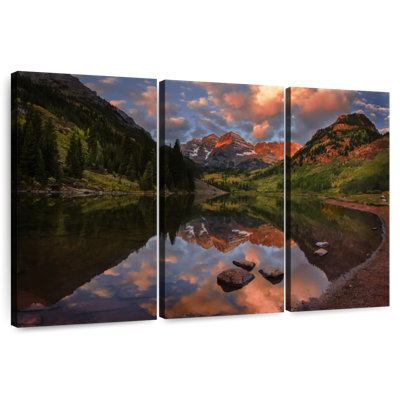 Alvord Maroon Bells Mountain Lake
