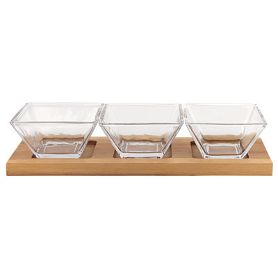 Richman Glass Serving Set