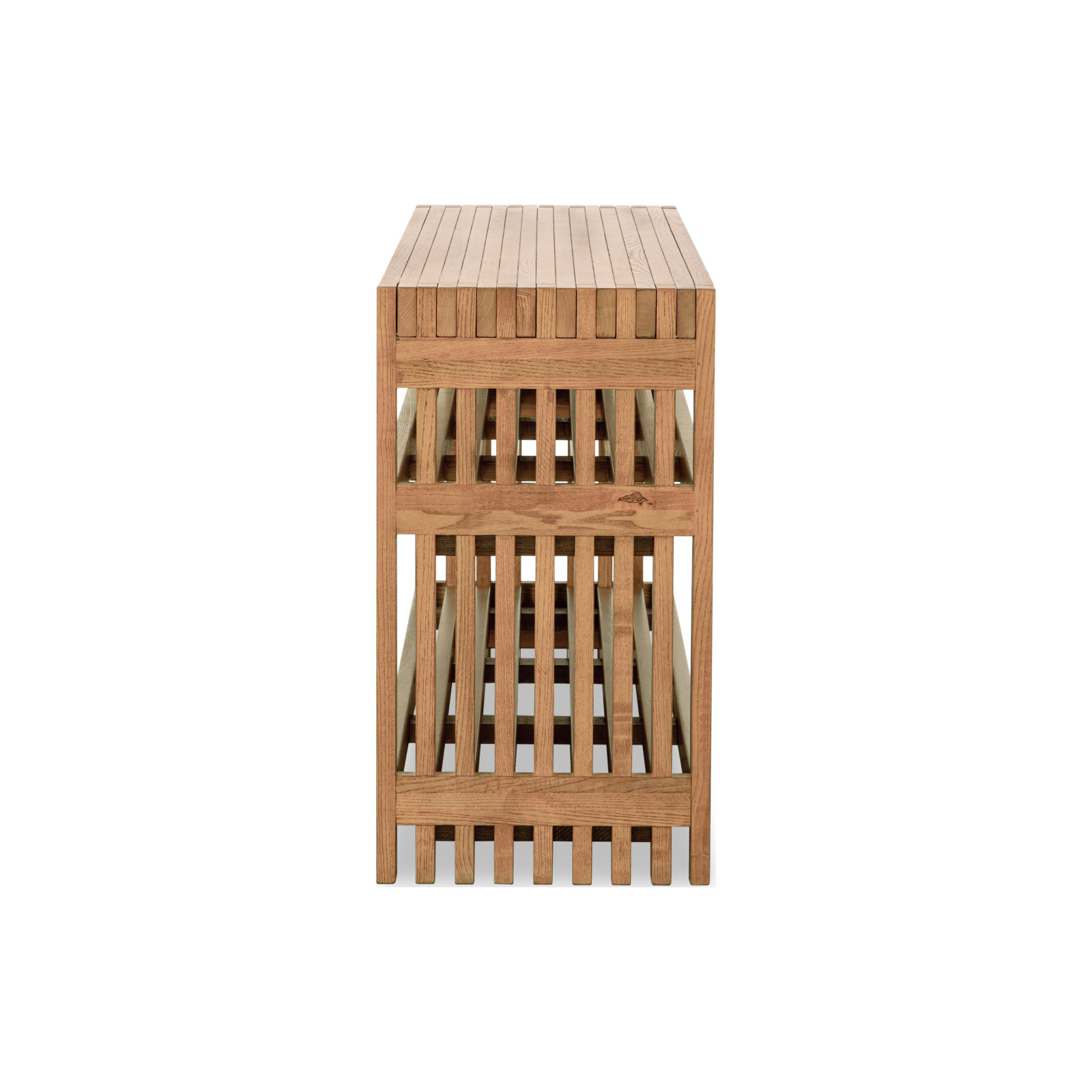 Finnian Console Table, Natural Wood