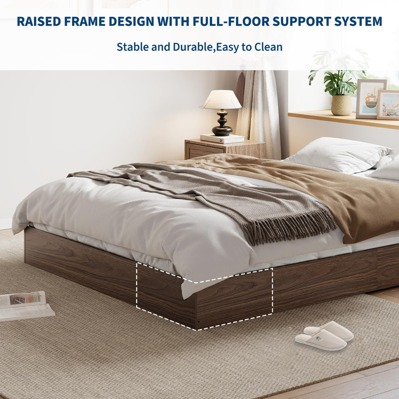 Bed, Brown