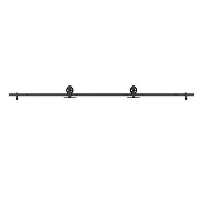 Steel Standard Single Barn Door Hardware Kit
