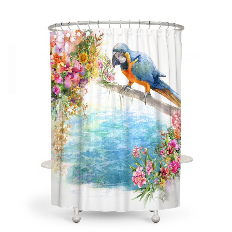 Ester Shower Curtain, 93" H x 70" W