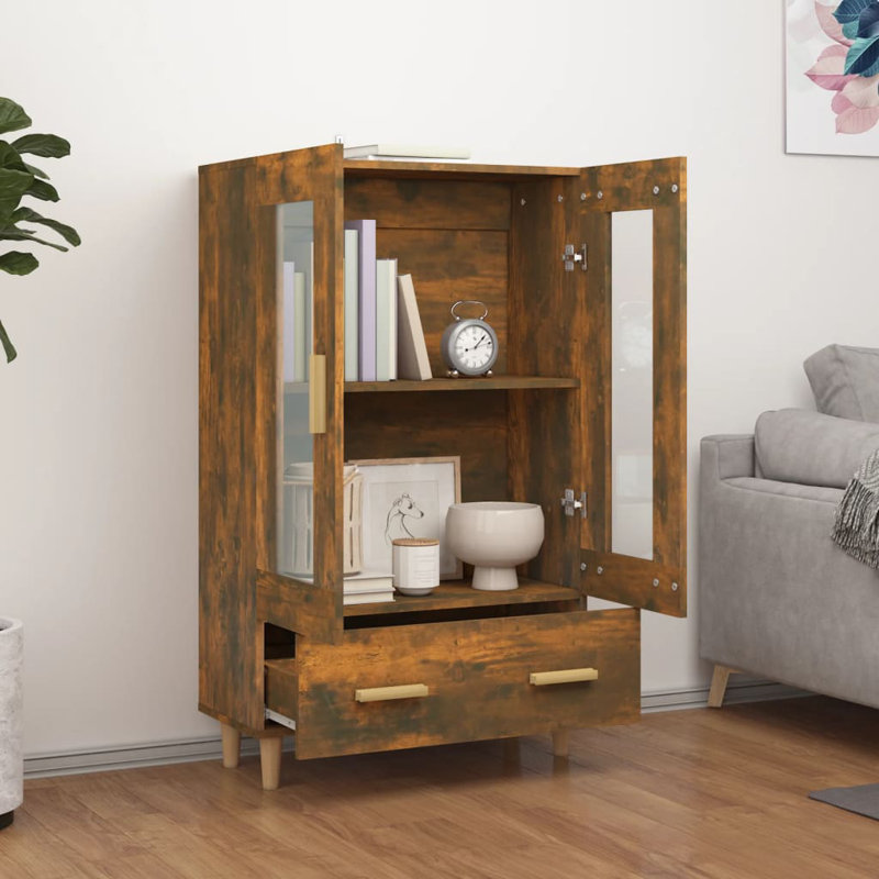 Joelliane Accent Cabinet, Smoked Oak