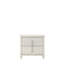 Table de chambre à coucher Sleek Pearl