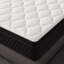 Matelas hybride 10 po avec confort rafraîchissant et ressorts ensachés-350549922