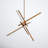Rochelle 6-Light Sputnik Dimmable Integrated LED Pendant -55898149-124606671