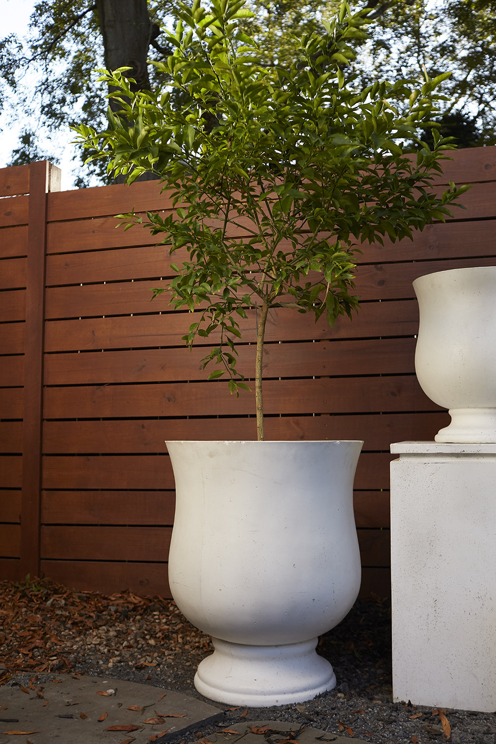 Handmade Urn Planter, 28.25" H x 23.5" W x 23.5" D