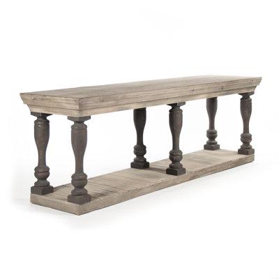 Bartek 94.5'' W Solid Wood Console Table
