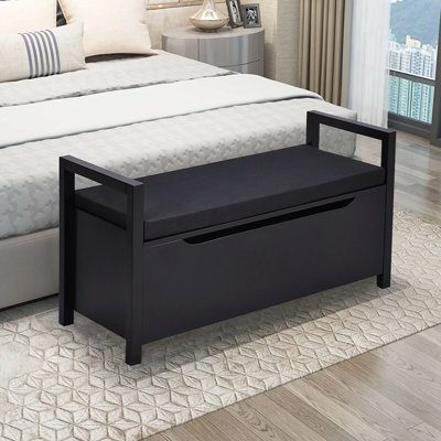 Banc de rangement rembourré Berea