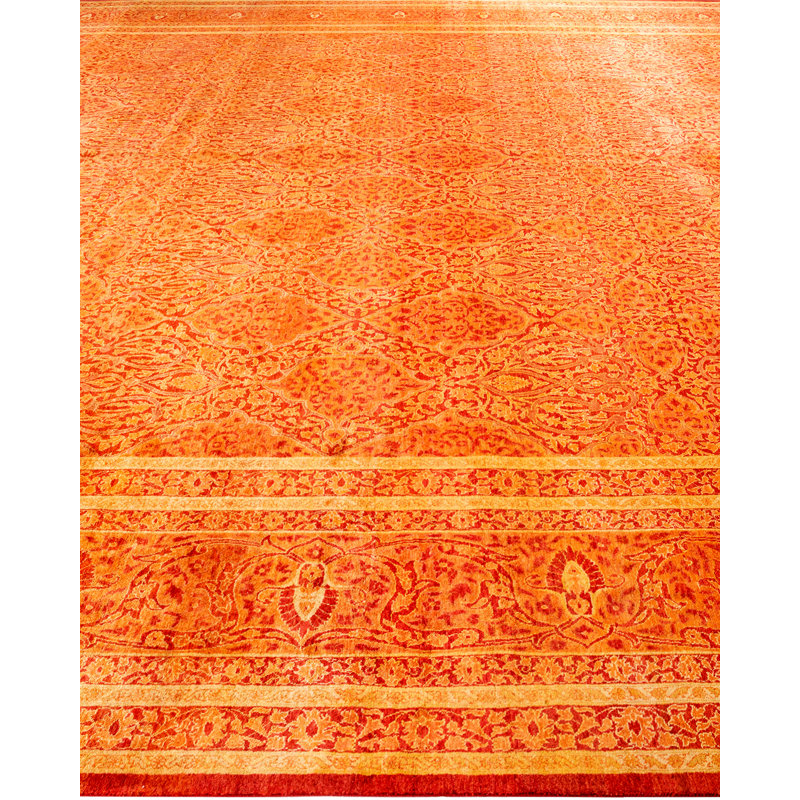 Classic One-of-a-Kind 12'3" X 15'2" Hand Knotted Area Rug