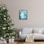 Just Winter, yéti rigolo - impression sur toile avec cadre flottant-1555822379-1555822382