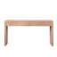 Console moderne avec 4 tiroirs - Table d'entrée de 59,2 po en bois naturel