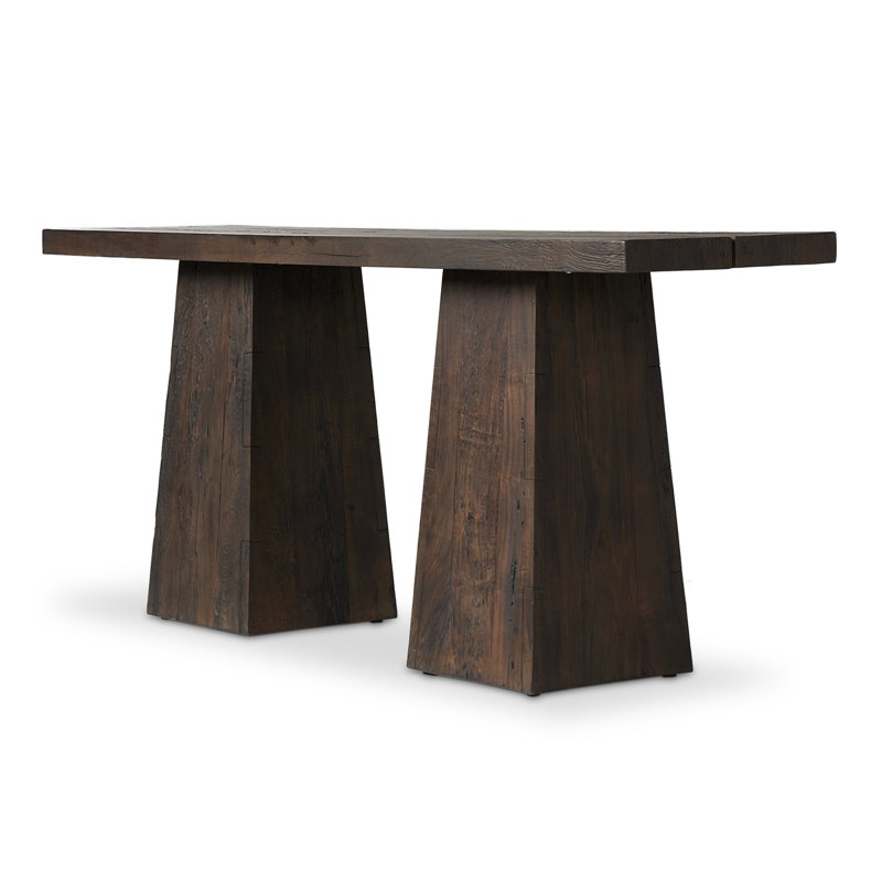 Atlas 70'' W Console Table, Smoked Alder