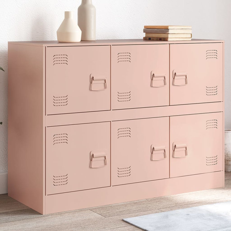 Amaanah Storage Cabinet, Pink