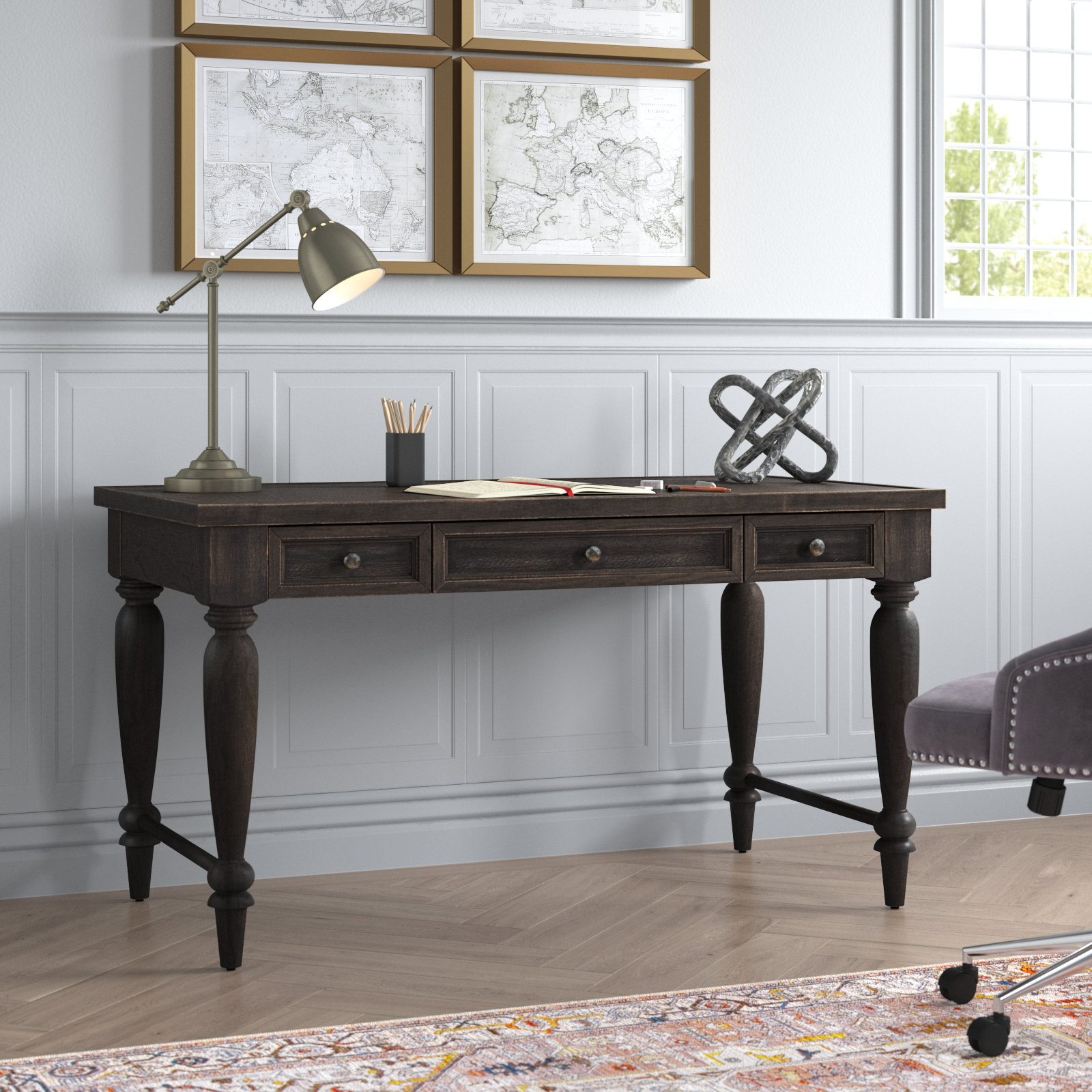 Lark Manor Andarius Desk & Reviews | Wayfair