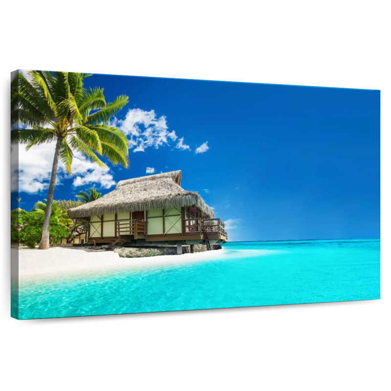Tahard tropical de Tahiti, H 26 po x l 39 po