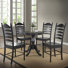 Fairview Pedestal Dining Table With Whitman Dining Chairs