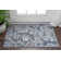 Tapis floral gris Majoros