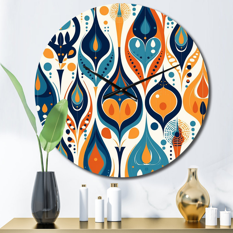 Metal Wall Clock, Small