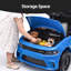 Voiture à pousser Dodge SRT sous licence pour tout-petits, jouet à pousser avec poignée réglable en hauteur (3 positions) pour les enfants de 1 à 3 ans - Bleu-97930849